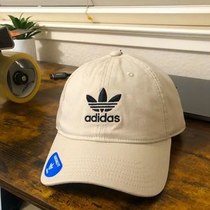 Adidas originals baseball cap tan